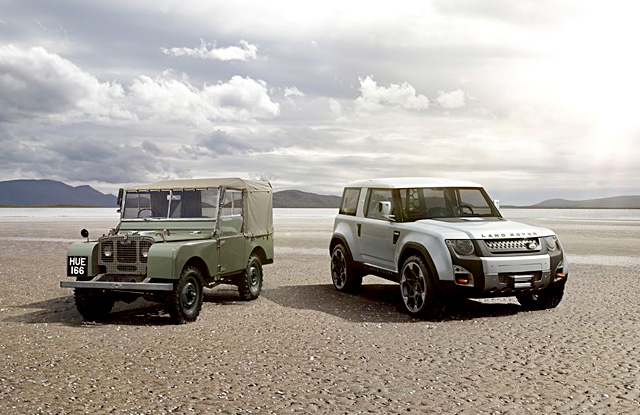 Defender DC100 ТА DC100 Sport на автосалоні у Франкфурті 2011