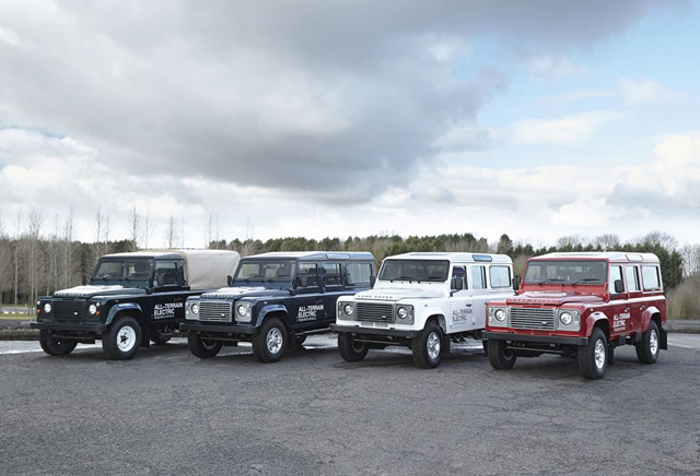 Land Rover представляє новий тестовий автомобіль Electric Defender на Женевському автосалоні